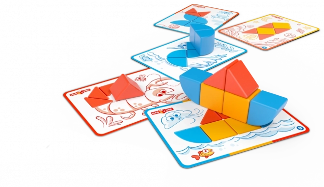 Geomag Magicube Kocke&Kartice 16 kosov