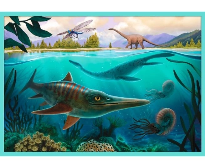 Sestavljanka Spoznaj dinozavre