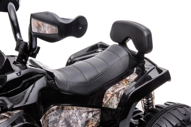 Črni otroški akumulatorski quad Madman