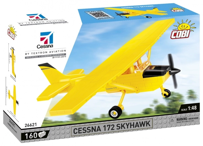Cessna 172 Skyhawk set rumene barve