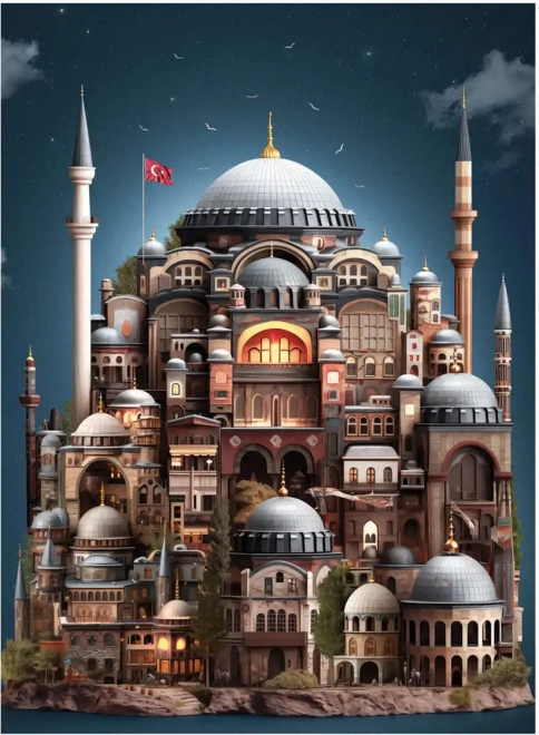 Sestavljanka Hagia Sofia 1000 kosov
