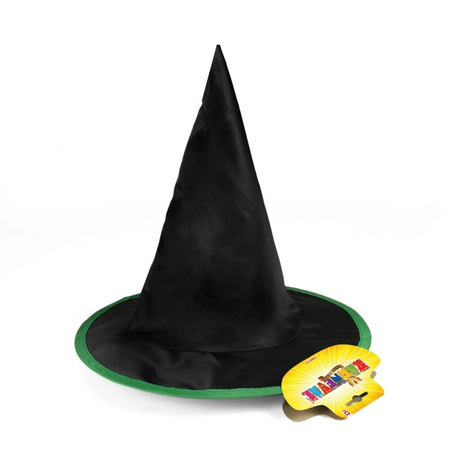Otroški klobuk črno-zelena čarovnica / Halloween