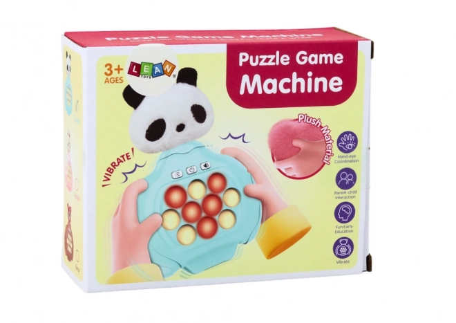 Pop-It Panda Plišast igralna konzola z vibracijskim senzorjem