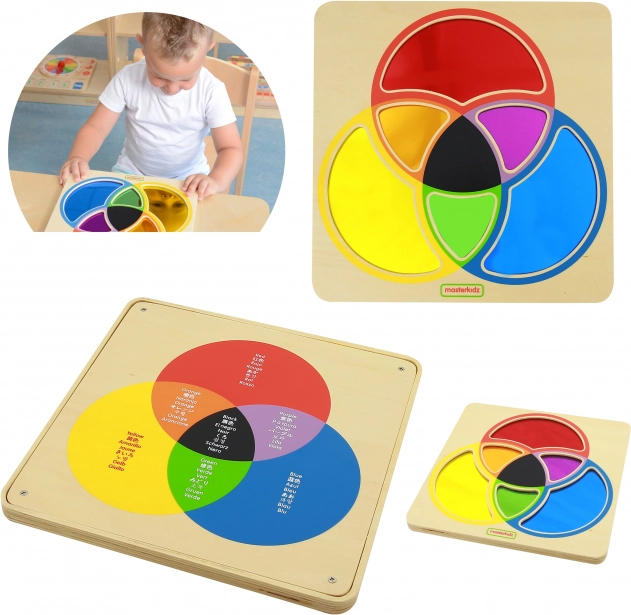 Izobraževalna tabla z barvnim ogledalom Masterkidz