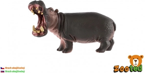 Plastična figurica povodnega konja 11 cm