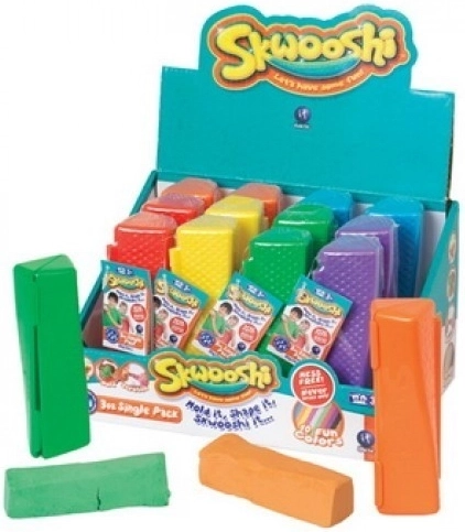 Skwooshi modelirna masa – set 8×84 g v displeju