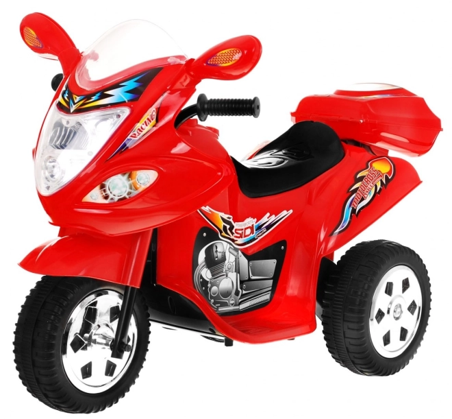 Tricikel BJX-088 električni motocikel + zvoki + luči – Červená