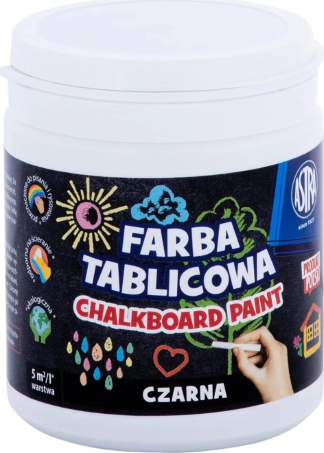 Tablična barva ASTRA 250 ml črna