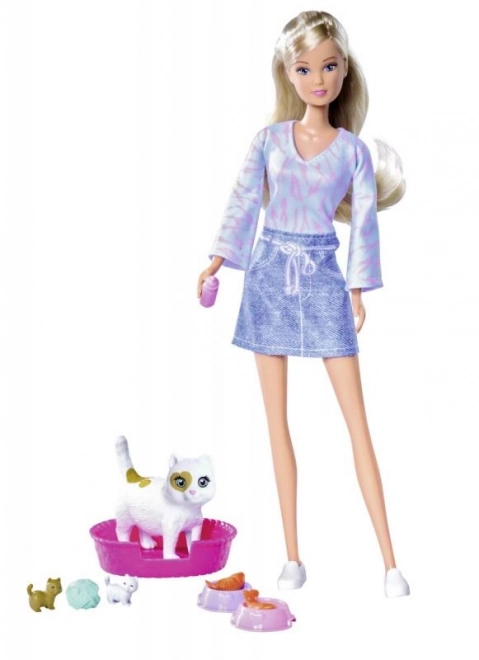 Lutka Steffi in mačja nega