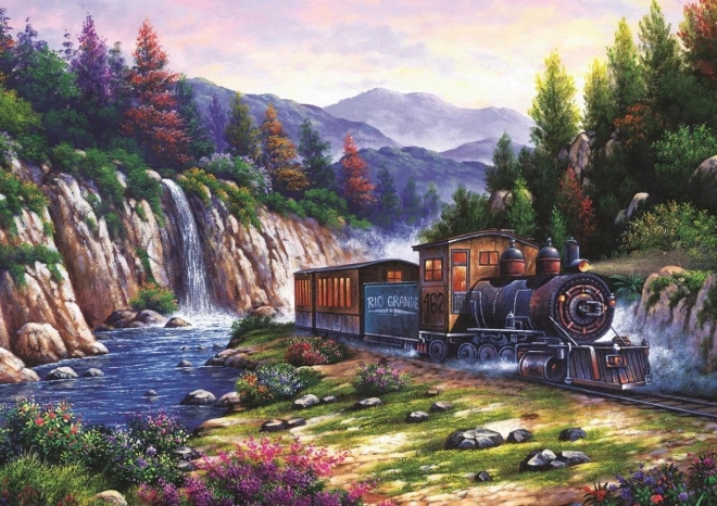 Sestavljanka Potovanje z vlakom 1000 kosov ART PUZZLE