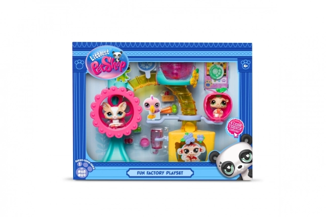 Littlest Pet Shop Zabavna tovarna z dvema figurama
