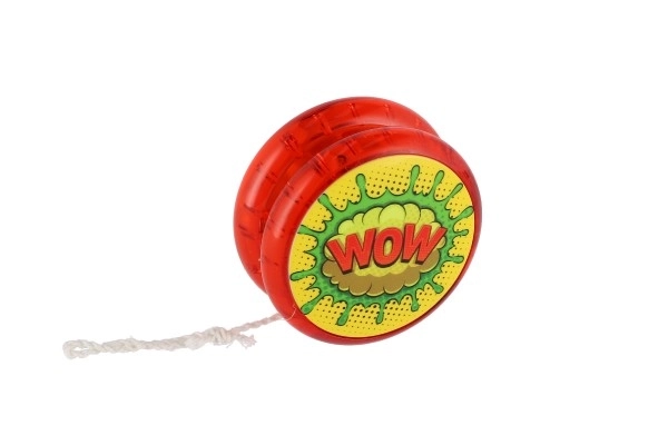 Jojo svetleči plast 6cm na baterije mix vrst 12 kos v škatli