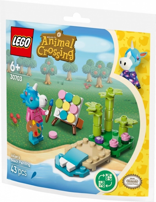 LEGO® Animal Crossing™ 30703 Julianova slikarska plaža