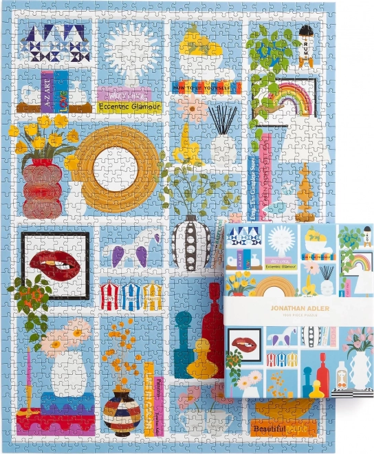 GALISON Puzzle Jonathan Adler - Shelfie 1000 kosov