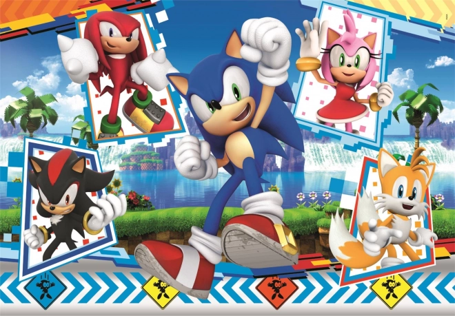 Sestavljanka Sonic 24 delov Maxi za otroke