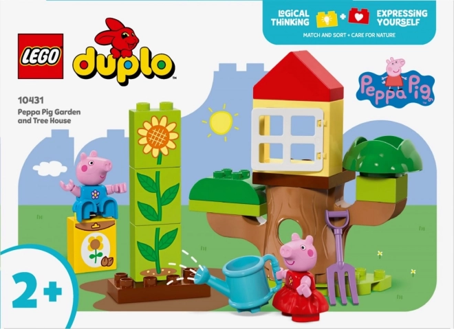 LEGO DUPLO 10431 Pujsa Pepa - vrt in drevesna hiša