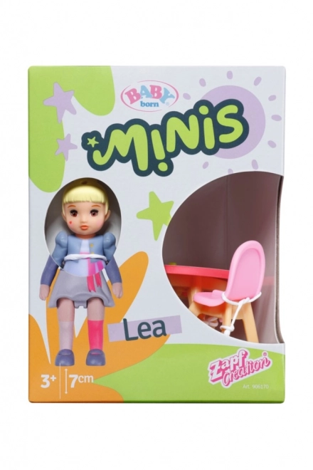 BABY born Minis Komplet z rojstnodnevno mizo, stoli in punčko