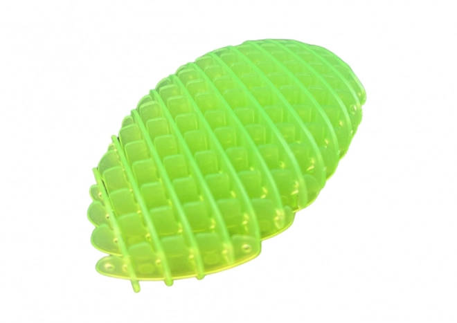 Fidget zelena antistresna fleksibilna senzorična igrača 5 cm