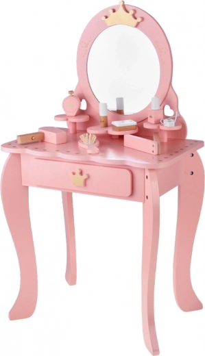 Varno ogledalo in stabilna lesena konstrukcija