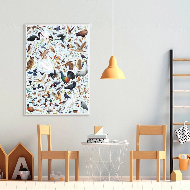 Sestavljanka Puzzlove Ptáči 200 kosov