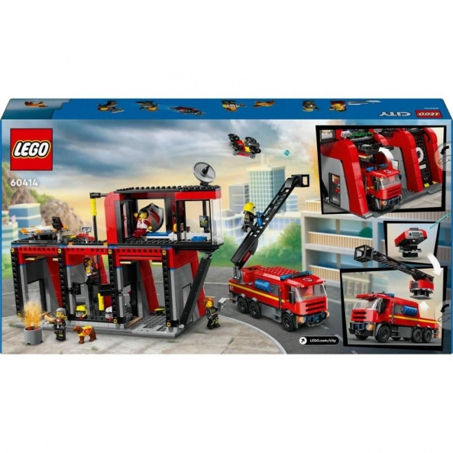 LEGO® City 60414 Gasilka z gasilskim vozilom