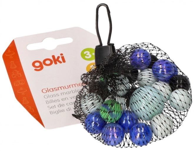 Steklene frnikole Marbles 21 kosov - Marmorirane frnikole