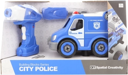 Vijačni policijski avto na daljinsko upravljanje