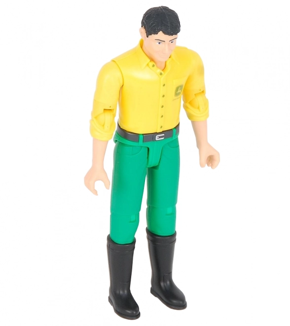 Bruder BWORLD Figurica John Deere rumena majica, zelene hlače