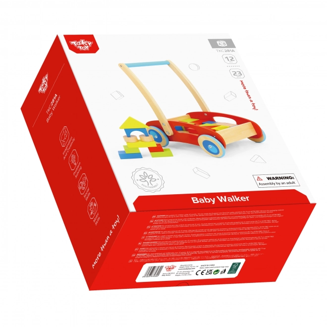 Leseno hojco z bloki Tooky Toy