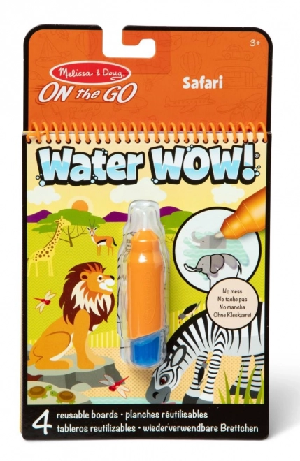 Safari Vodna Barva WaterWow Barvanka za Otroke