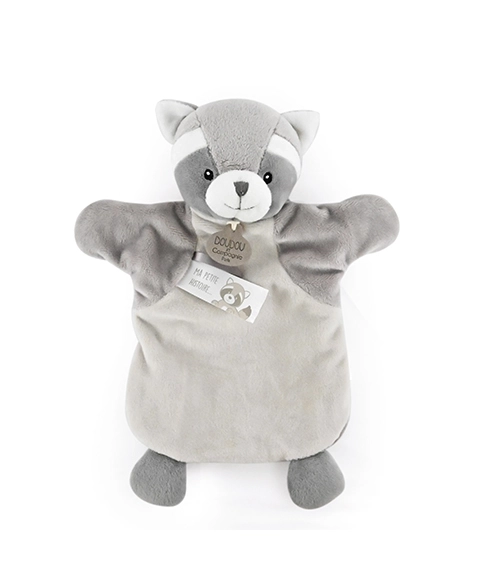 Doudou plišasti lutka rakun 25 cm