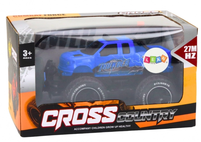 Dirkalni Monster Truck na daljinsko upravljanje 1:18 – moder