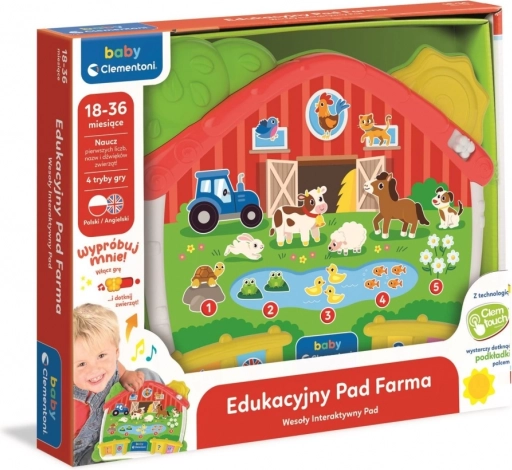 Clementoni Baby izobraževalni pad kmetija
