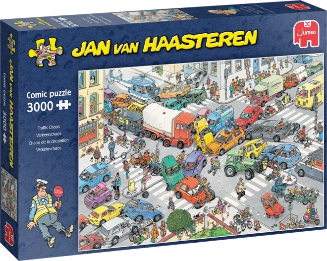 JUMBO Puzzle JvH Prometni kaos 3000 kosov