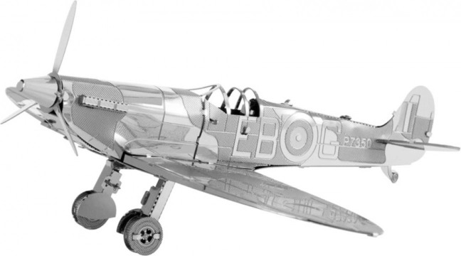 Kovinska 3D sestavljanka Letalo Supermarine Spitfire