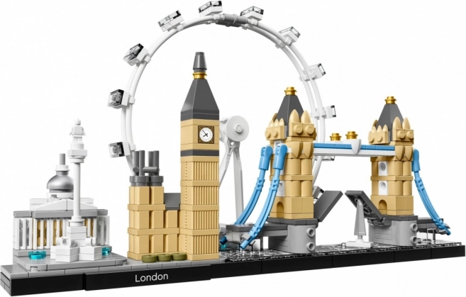 Ikonična londonska panorama v eni gradbeni setu