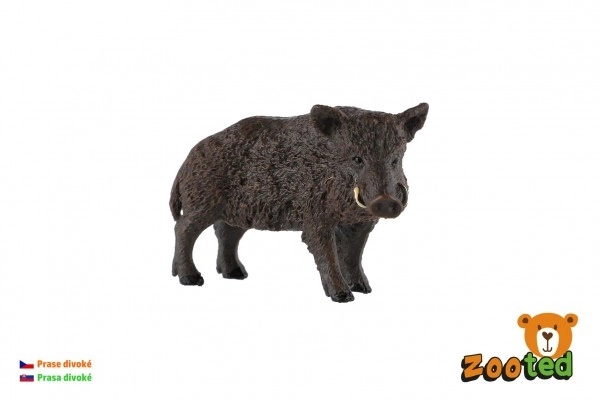 Divja svinja plastična figura 7cm