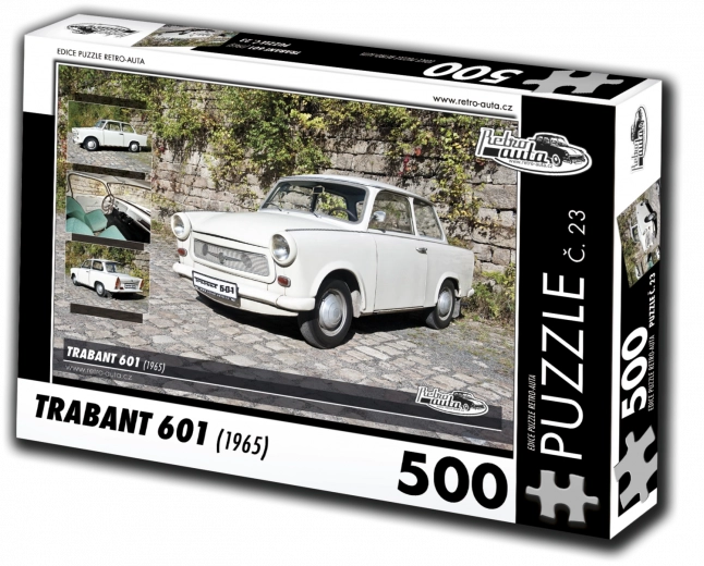 Sestavljanka Retro-avtomobili Trabant 601 (1965) – 500 koščkov