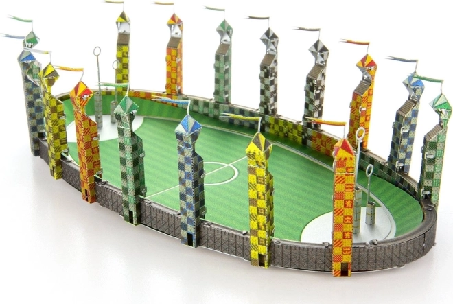 3D kovinski puzzle Harry Potter igrišče za quidditch METAL EARTH