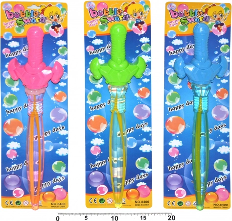Meč za milne mehurčke 125 ml, 41 cm