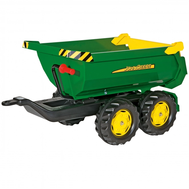 Rolly Toys prikolica s preklopnim tovornjakom John Deere