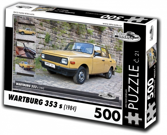 Sestavljanka Retro-Avtomobili Wartburg 353 (1984) 500 kosov