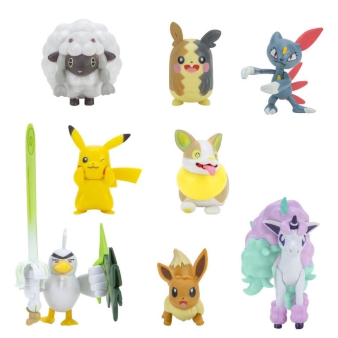 Pokémon komplet 8 figuric