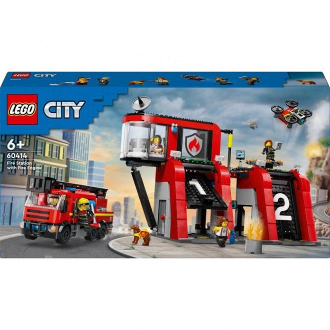 LEGO® City 60414 Gasilka z gasilskim vozilom