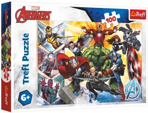Sestavljanka 100 kosov Marvel Avengers – moč Maščevalcev