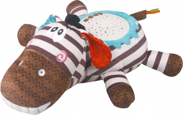 Projektor nočnega neba Zebra z glasbo 35 cm