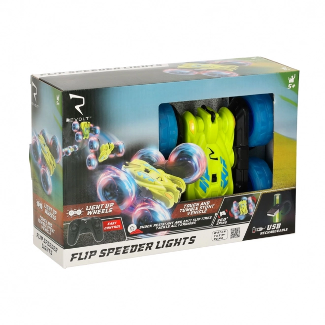 Dirkalni avtomobil na daljinsko upravljanje Revolt Flip Speeder