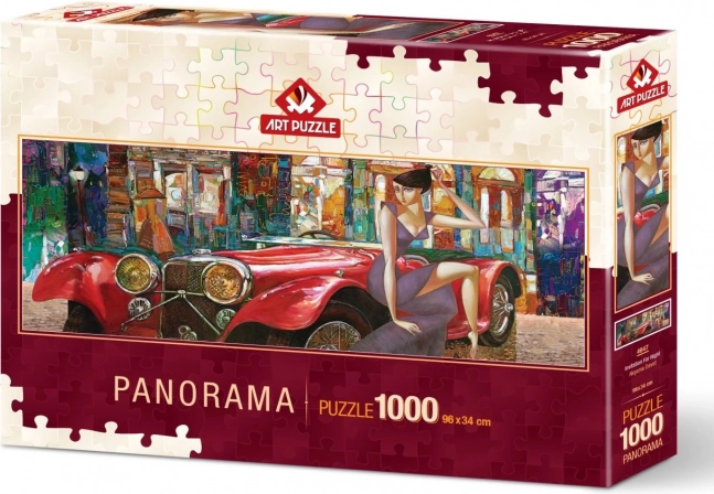 Panoramske sestavljanke Art Puzzle Povabilo na večer 1000 koščkov