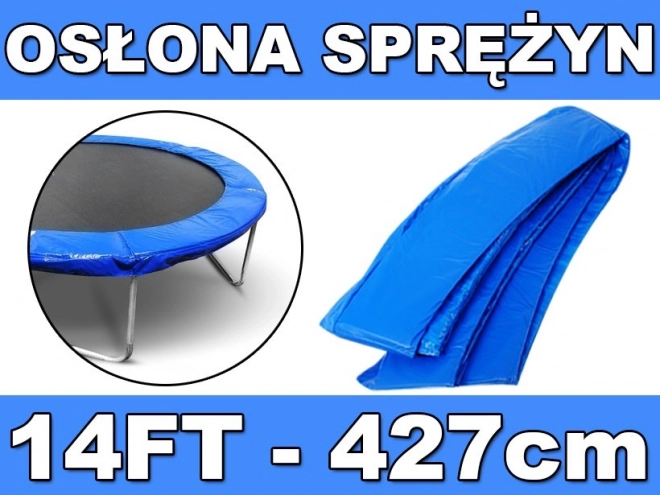 Zaščitni rob za vzmeti za vrtni trampolin 427 cm (14 ft) – moder