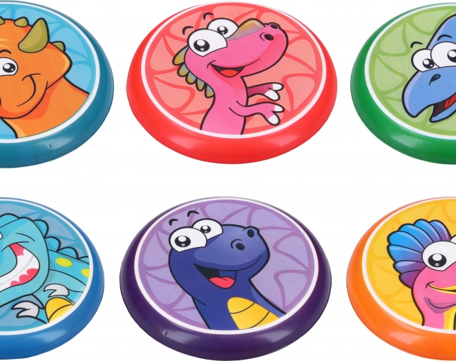 Leteči disk z motivom Dinozavra 16 cm